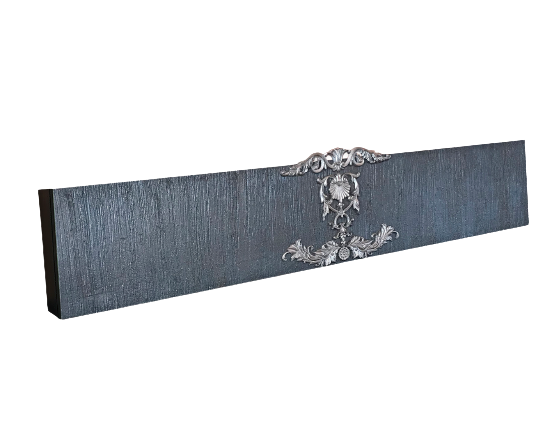 Modern Silver Window Cornice Crown | Sapphire Silver - Image 3