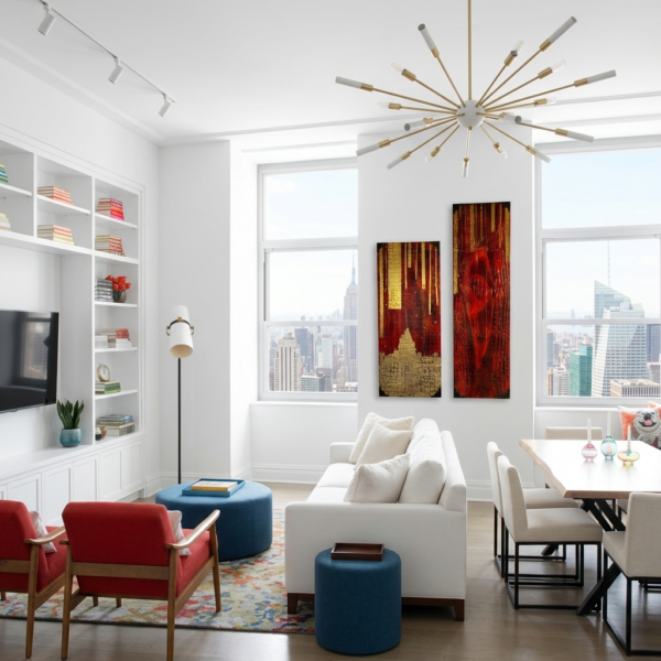 Textured Exotic Wood Wall Art | Crimson & Gold Architectural Planks