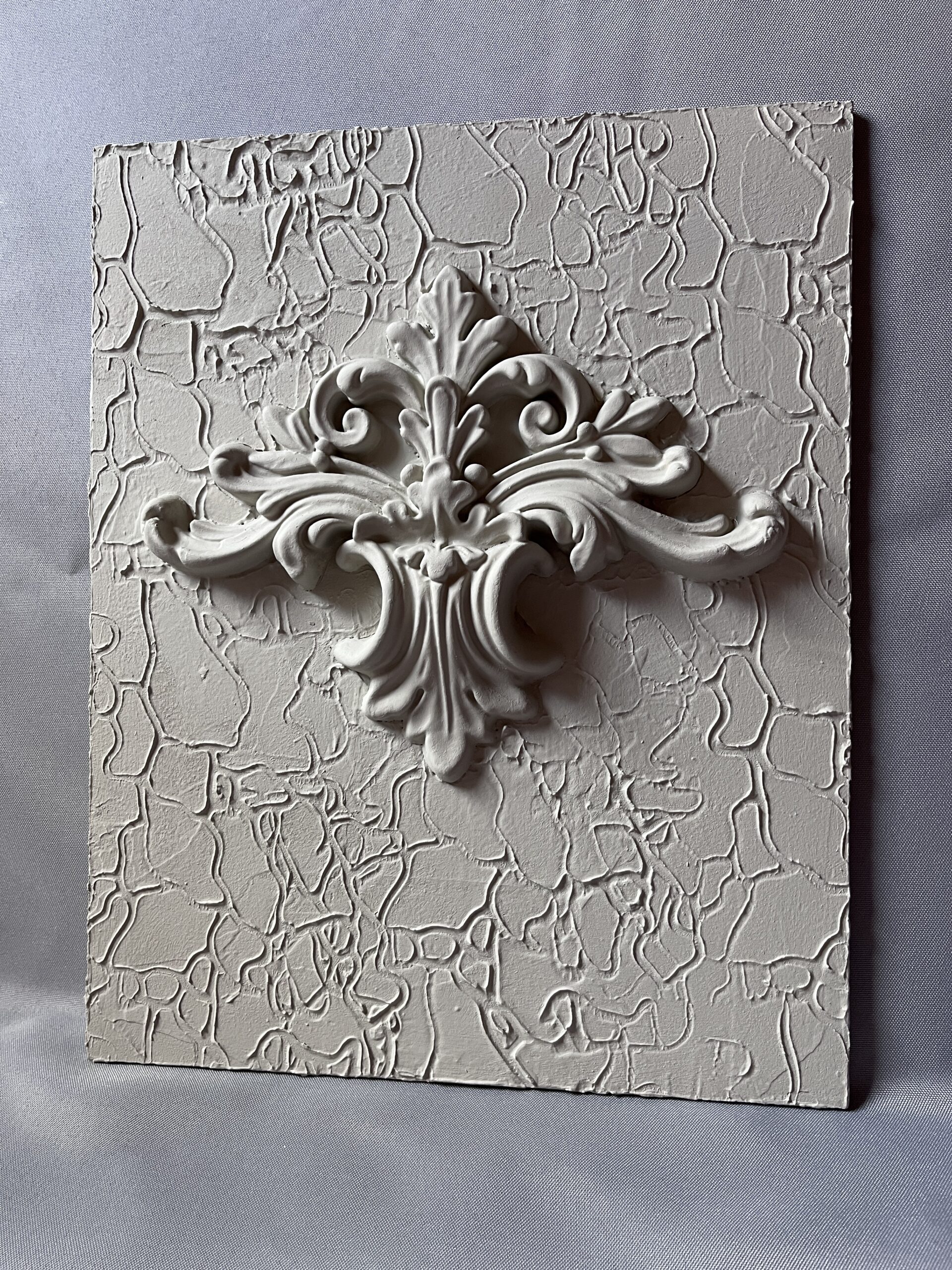 Hand-Finished Decorative Relief Panel | Lean-Against Mantel Accent - Image 7