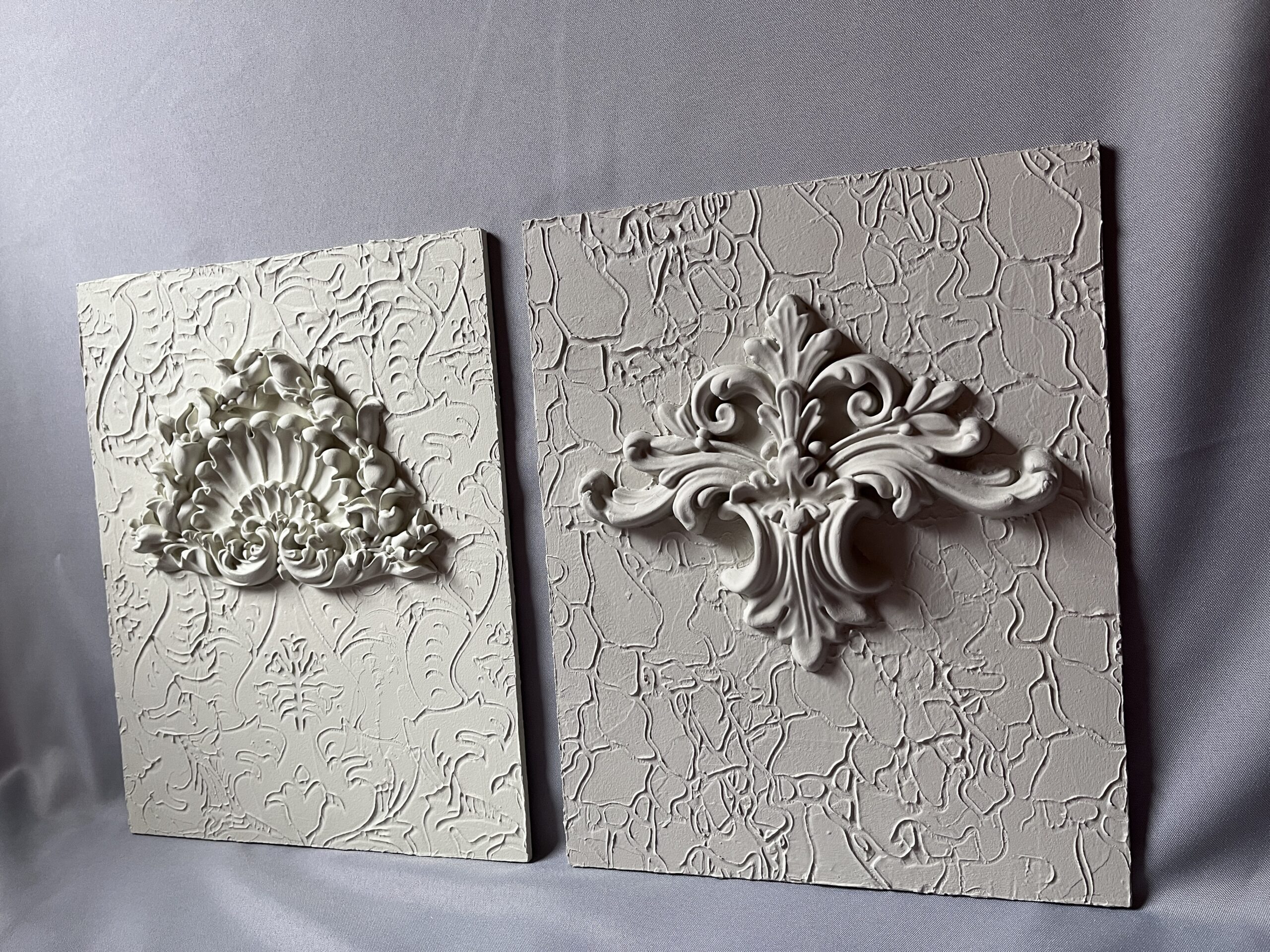 Hand-Finished Decorative Relief Panel | Lean-Against Mantel Accent - Image 8