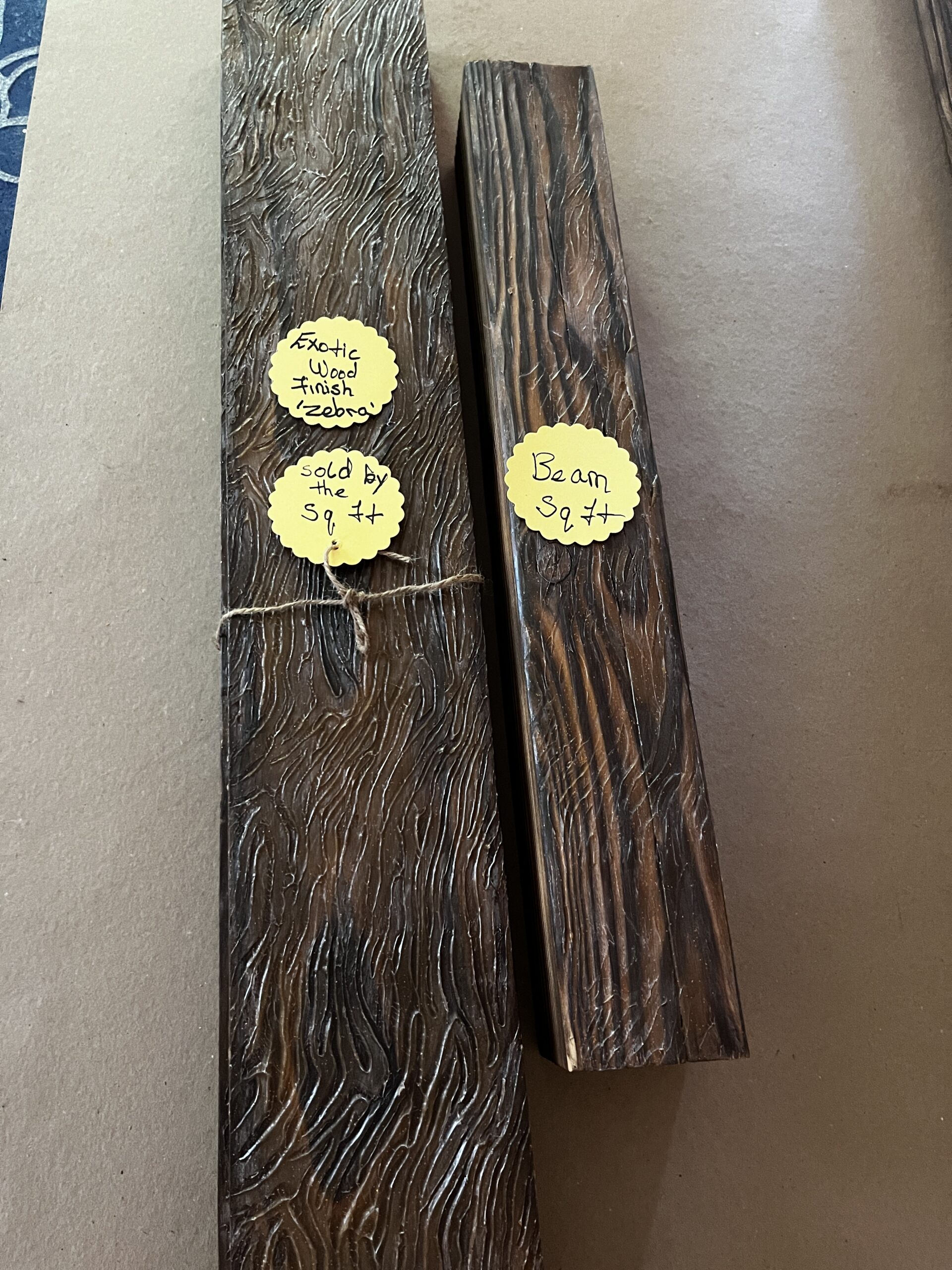 Giraffe Exotic Wood Finish | Textured Wood Panels - Image 10