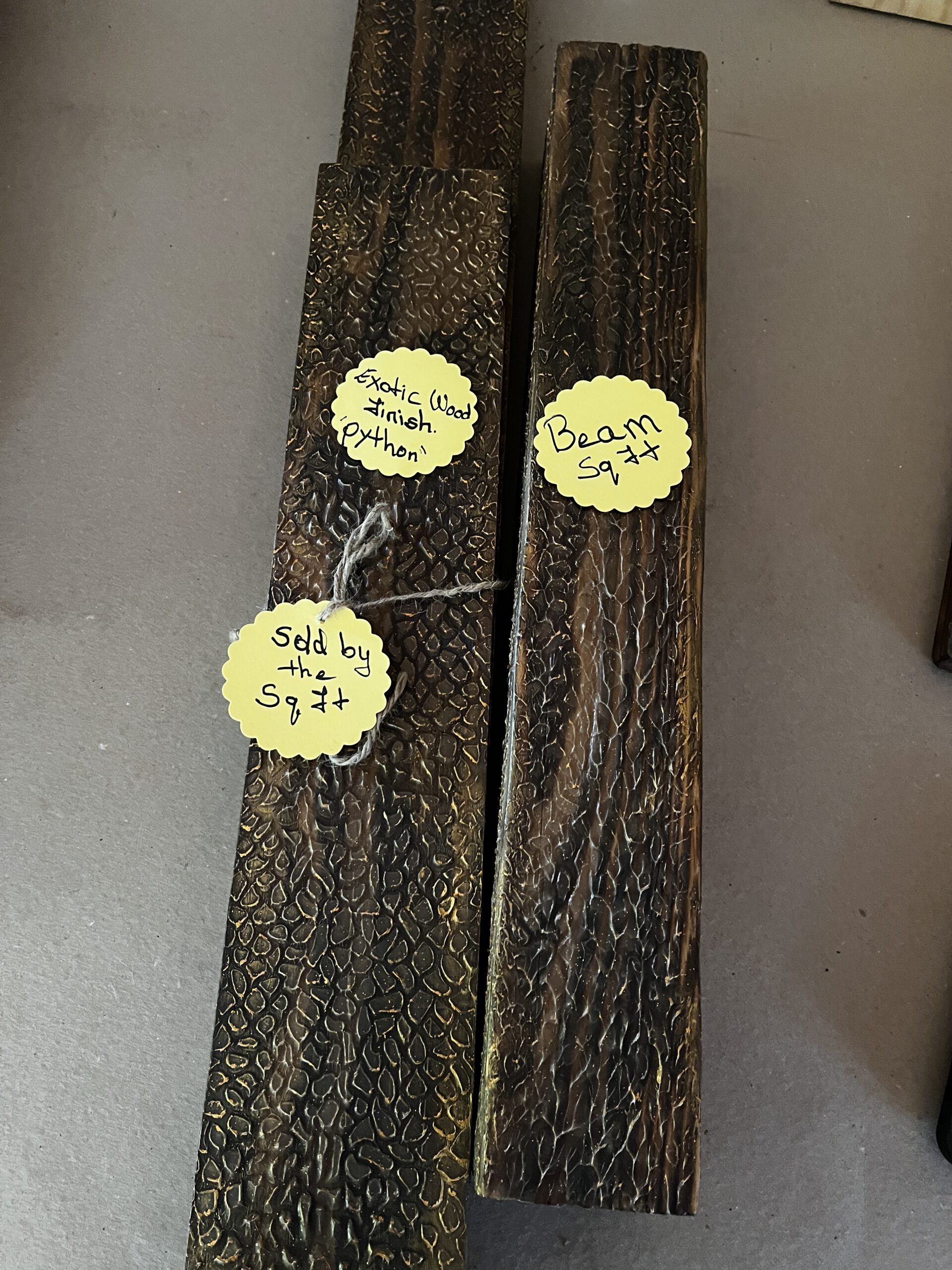 Python Exotic Wood Finish | Textured Wood Wall Planks - Image 10