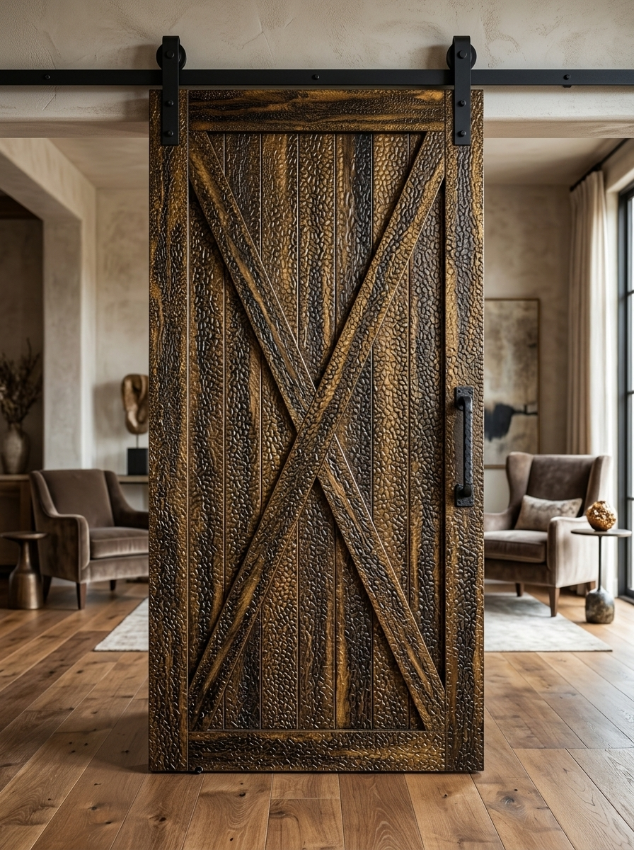 Python Exotic Wood Finish | Textured Wood Wall Planks - Image 6
