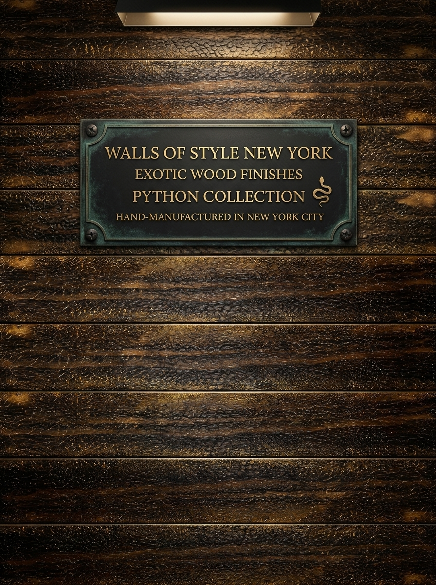 Python Exotic Wood Finish | Textured Wood Wall Planks - Image 3