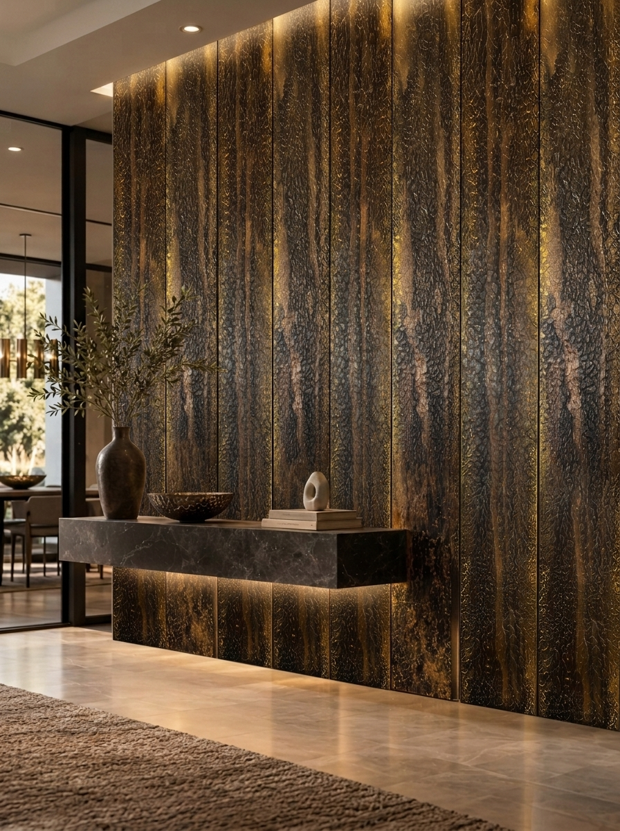 Python Exotic Wood Finish | Textured Wood Wall Planks - Image 7